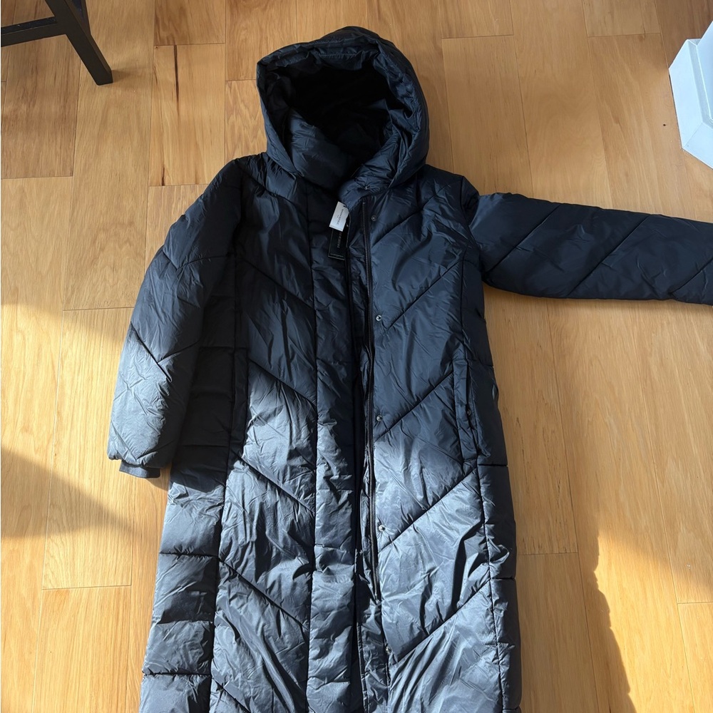 Banana Republic Black Puffer Jacket